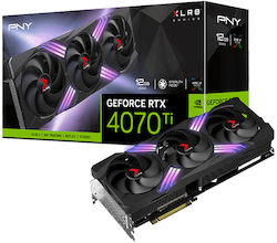 PNY GeForce RTX 4070 Ti 12GB GDDR6X XLR8 Gaming Verto Placă Grafică