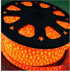 Tuburi Luminoase 220V cu 3600 Becuri Portocalii 50m Tuburi Luminoase 220V cu 3600 Becuri Portocalii 50m