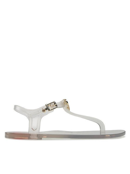 Moschino Women's Flip Flops White