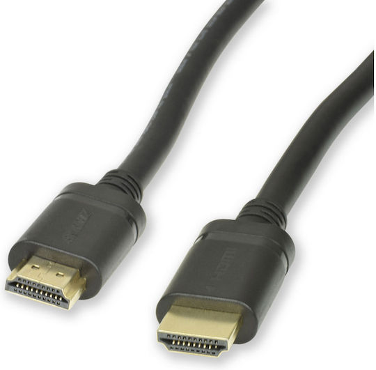 AvLink HDMI 2.1 Ultra High Speed 48Gbps 4K 120Hz HDR VRR Cable HDMI male - HDMI male 1m Μαύρο