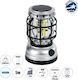GloboStar Lanternă LED Solară Pentru Camping Waterproof Cu Lanternă 100lm 5W