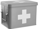 MEDIC - cutie de prim ajutor antracit antracit Fier Lungime 21,5 x Lățime 15,5 x Înălțime 16 cm