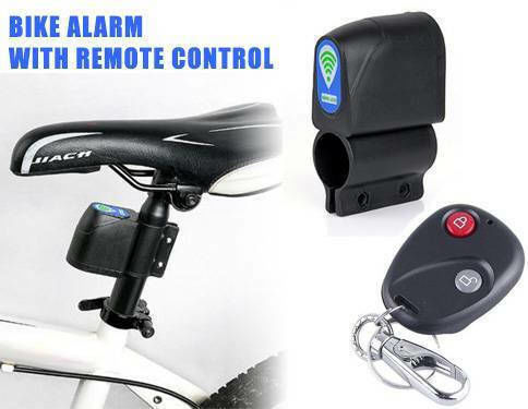 03004BCA50BK Bicycle Alarm Black