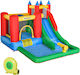 Outsunny Φουσκωτό Fun Castle Κάστρο με Τραμπολίνο & Τσουλήθρα για 3-8 Ετών
