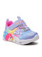Unicorn Charmer Twilight Dream Încălțăminte sport Joasa pentru copii cu scai și lumini Lila