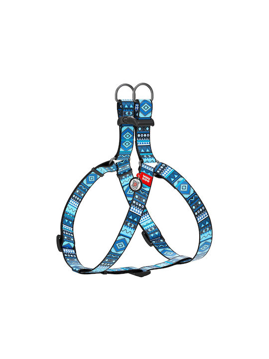 WauDog Hundegeschirr Etno Blau 60-90cm 31-358