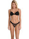Miss Rosy Lace Underwear Set with Bra & String Black -2