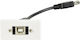 AvLink Converter USB-A female to USB-B male White 1pcs (122.535UK)
