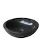 Piccadilly Andesite Countertop Sink Stone 40x40x15cm Black