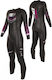 Z3r0d Atlante Ολόσωμη Στολή Κατάδυσης με Φερμουάρ Black / Fuschia 2mm