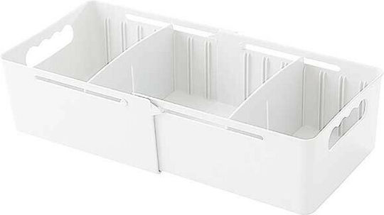 Drawer Organizer in White Color 32x14x8cm