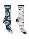 Kal-tsa Women's Patterned Socks Multicolour