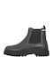 Louis Leder Schwarz Chelsea Stiefeletten