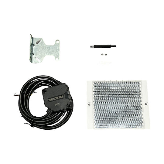Garage Door Photocell Sensor with Reflector and Range 12m