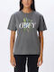 O Bird Pigment Γυναικείο T-shirt Γκρι