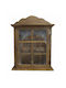 Wall Key Holder Wooden 8 positions 21.5x5.5x27.5cm