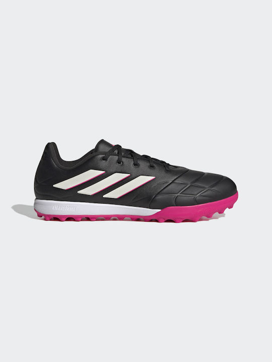 Adidas Copa Pure.3 TF Χαμηλά Ποδοσφαιρικά Παπούτσια με Σχάρα Core Black / Zero Metalic / Team Shock Pink 2