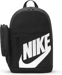 Nike Elemental Σχολική Τσάντα Πλάτης Γυμνασίου - Λυκείου σε Μαύρο χρώμα Μ30 x Π13 x Υ46εκ