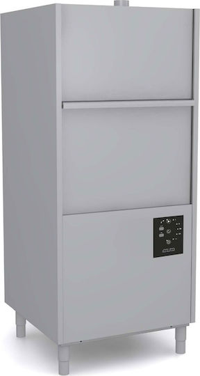 MBM Електрическа съдомиялна машина за съдове LOD403 Трифазен Ш85xД85xВ196см с кошница 700x700мм