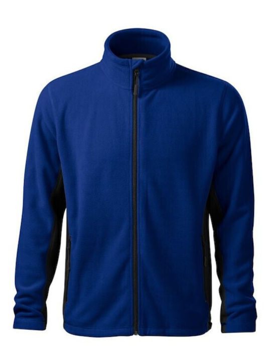 Malfini Men's Long Sleeve Promotional Cardigan Navy Blue