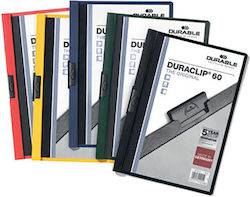 Durable Mappe mit Clip für Papier A4 Blau 1Stück