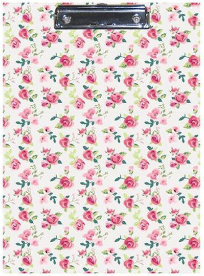 Next Clipboard with Clamp Conference for Paper A4 Multicolour Romantic 1pcs