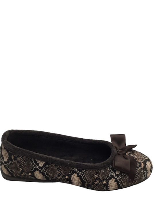 Adam's Shoes Women's Slipper In Brown Colour