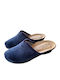 Anatomical Leather Women's Slippers Blue