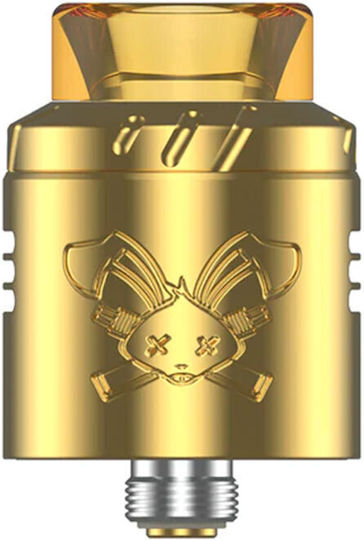 Hellvape Dead Rabbit Solo Verdampfer für Elektronische Zigaretten RDA 22mm Gold
