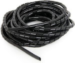 Gembird Spirală Cabluri 12mm 10m Negru