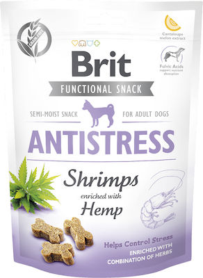 Brit Functional Antistress Leckerli Hund mit Fisch 150gr