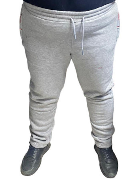 Oversized Sweatpants Sweatpants Straight Line Grey