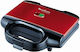 Moulinex Sandwich Maker pentru 2 Sandvișuri 650W Roșie