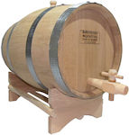 Fresh Wine Wooden Barrel with Tap 30lt 001131