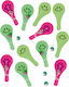 Amscan Party Gifts 12 pieces Paddleballs 12τμχ