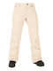 Volcom Frochickie H1252303-SAN Women's Trousers for Ski & Snowboard Beige