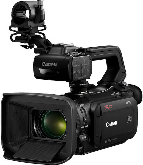 Canon Видеокамера XA75 @ 30fps Сензор CMOS Запис на Карта с памет със Сензорен Екран 3.5" с HDMI
