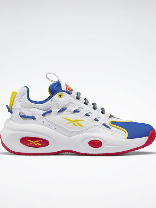 Reebok Αθλητικά Παιδικά Παπούτσια Μπάσκετ Solution Chalk / Vector Blue / Vector Red