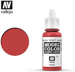 Acrylicos Vallejo Model Model Making Paint Scarlet 17ml