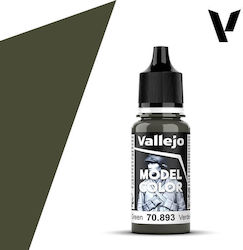 Acrylicos Vallejo Model US Dark Green 17ml