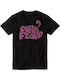 Rock Off T-shirt Pink Floyd Retro Swirl σε Ροζ χρώμα