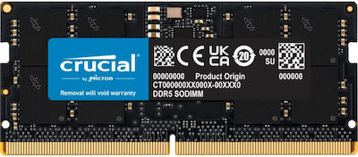 Crucial 32GB DDR5 RAM with 5200 Speed for Desktop