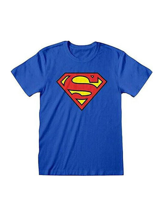 Rock Off Classic Logo Shield T-shirt Superman Blau BILDCC00233-S