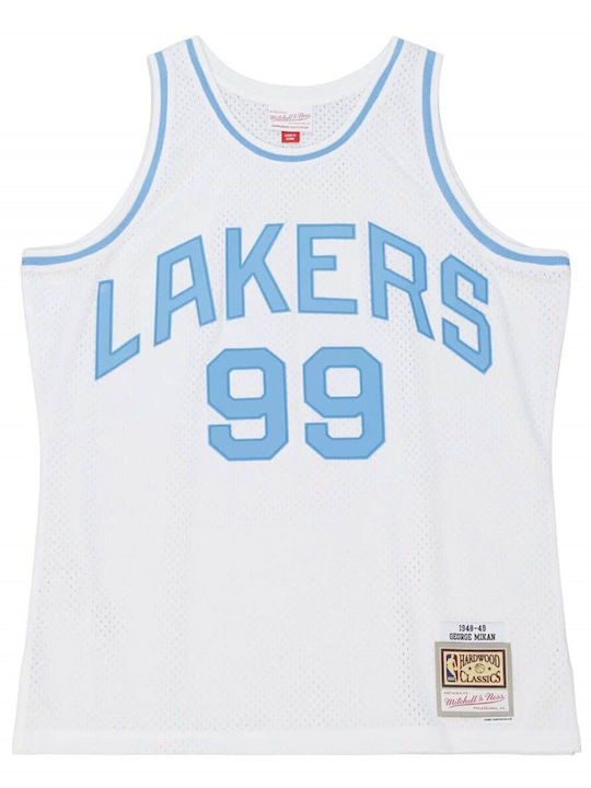 Los Angeles Lakers 1948 Mikan #99 Men's Basketball Fan Jersey