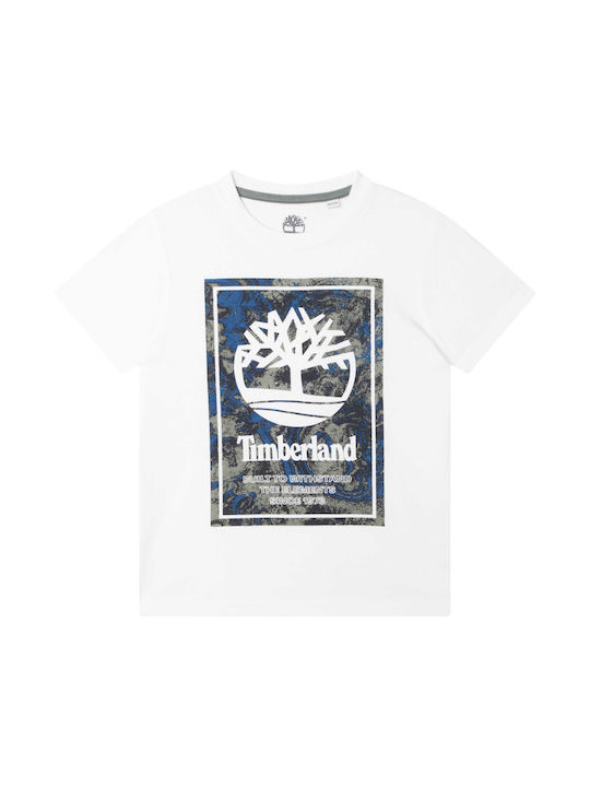 Timberland Kinder T-shirt Weiß