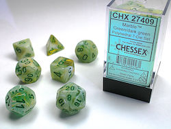 Chessex Call of Cthulhu Marble Dice Green/Dark ...