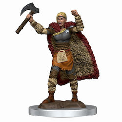 WizKids Dungeons & Dragons Icons of the Realms - Human Female Barbarian Figure 93052