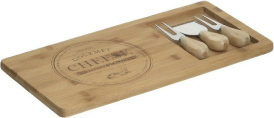 Click Wooden Cheese Serving Platter 40x20x3cm 4pcs