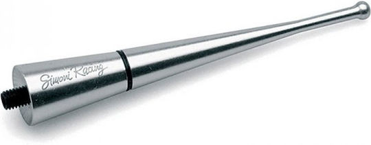 Simoni Racing Antenă Auto Plafon Înșurubat 24V 12cm în Culoare Argintiu