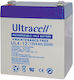 Ultracell UL 4-12 Μπαταρία UPS με Χωρητικότητα 4Ah και Τάση 12V